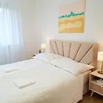 Beige Bed