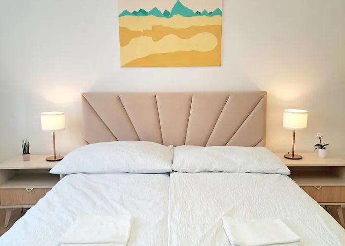Beige Bed